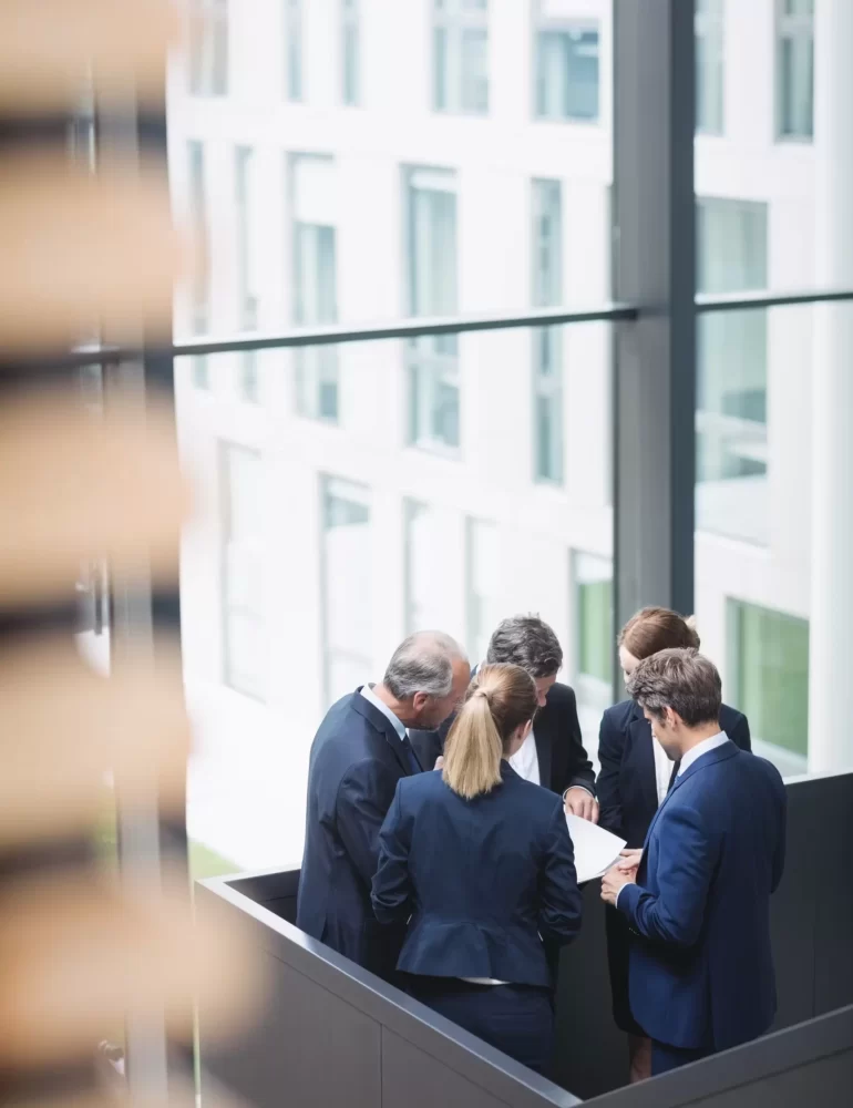 Diplomáticos reunidos